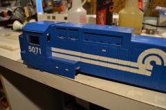 MTH Dash shell only left side